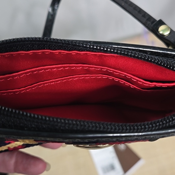 COACH Sequin Plaid Wristlet - Picture 7 of 7